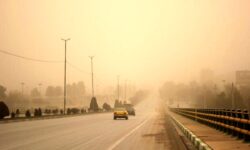 غرب ایران، همچنان در مسیر گرد و غبار