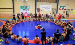 ادامه اردوی تیم ملی کشتی فرنگی نونهالان به میزبانی خراسان جنوبی