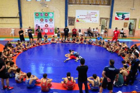 ادامه اردوی تیم ملی کشتی فرنگی نونهالان به میزبانی خراسان جنوبی